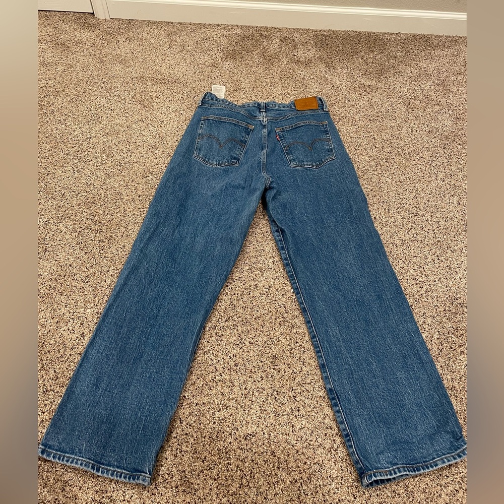 Levis Ribcage straight jeans
